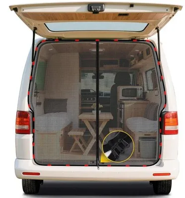 Produktbild von Magnetische Insektenschutz Abdeckung für Auto Heckklappe, Sonnenschutz, Kofferraumventilation