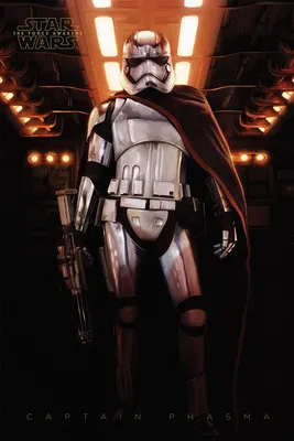 Produktbild von Star Wars: Episode 7 Poster Captain Phasma 91,5 x 61 cm
