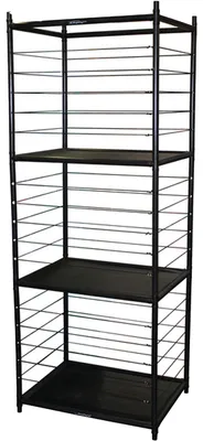 Produktbild von New Sports Ballständer Kunststoff 3 Ebenen 80x60x200cm Sportaufbewahrung