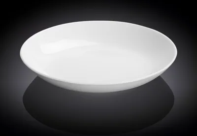 Image de Assiette creuse Wilmax 23 cm en porcelaine, blanche WL-991117/A