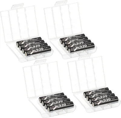Image de 16x XCell Micro Akku LSD Plus Ni-MH 1,2V 930 mAh low self-discharge AAA + 4x Box