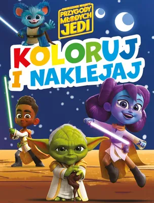 Immagine prodotto di Koloruj i naklejaj! Gwiezdne Wojny Przygody Młodych Jedi