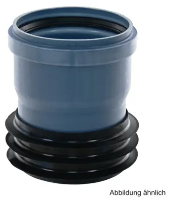 Produktbild von POLOPLAST POLO-KAL Übergangsstück, Spitzende auf Muffe, Fremdwerkstoff, DN 160, 176-179 mm, 1 Stk.