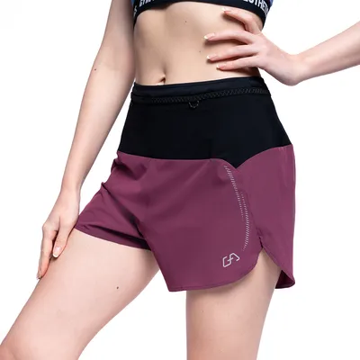 Produktbild von Leichte Damen Laufshorts, atmungsaktiv, schnelltrocknend und dehnbar, Slim Fit