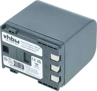 Produktbild von vhbw Akku kompatibel mit Canon MVX200i, MVX300, MVX25i, MVX330i, MVX30i, MVX200, MVX250i, MVX20i Videokamera Camcorder (1800 mAh, 7,2 V, Li-Ion)