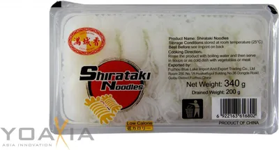 Produktbild von [ 5x 340g / 200g ATG ] Konjak Nudeln Shirataki "Knoten" LOW CARB #4