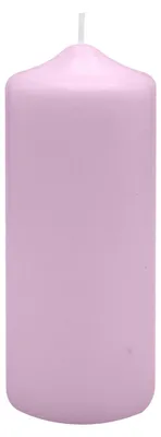 Produktbild von Spitzkopf Stumpen Kerzen Mittelflieder 25 x Ø 6 cm, 8 Stück