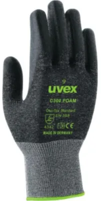 Obrázek produktu pro Uvex C300 foam, Černá, Šedá, Dospělý, Dospělý, Unisex, 1 kusů, Sklolaminát, Polyamid, Polyetylen, Viskózní