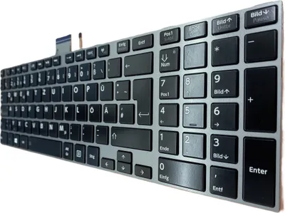 Obrázek produktu pro GERMAN - Klávesnice Kompatibilní klávesnice pro Toshiba Satellite L850-1RX