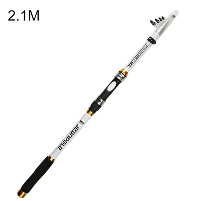 Produktbild von 2,1/2,4/2,7/3,0/3,6 m Outdoor Teleskop Leichte Meer Angelrute Pole Tackle-3,6 m