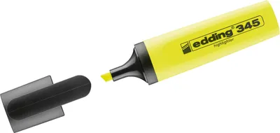 Produktbild von Edding 345 Highlighter Yellow (10), Gelb