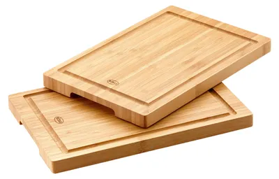Produktbild von RÖSLE Schneidbrett 2er Set Bambus 30 x 20 cm