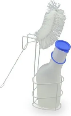 Produktbild von Urinflaschenset für Männer, milchig>>>>