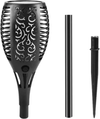 Obrázok produktu pre LED baterka BASS s plameňom, solárne nabíjanie BP-BH12780