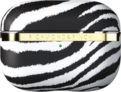 Produktbild von Richmond & Finch, Attraktive und widerstandsfähige Hülle für Airpods Pro Samba, Weiß / Schwarz