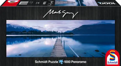 Produktbild von 1000 Teile Schmidt Spiele Puzzle Panorama Mark Gray Lake Wakatipu 59291