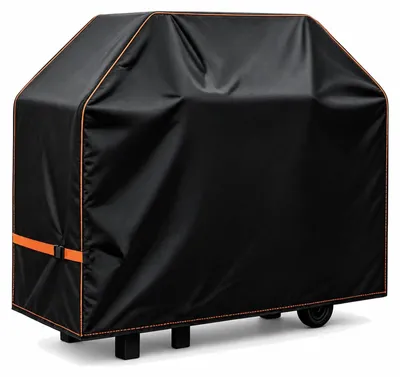 Productafbeelding van Grillafdekking, waterdicht, 147x61x117 cm, gemaakt van 600D Oxford-materiaal, geschikt voor buitengebruik