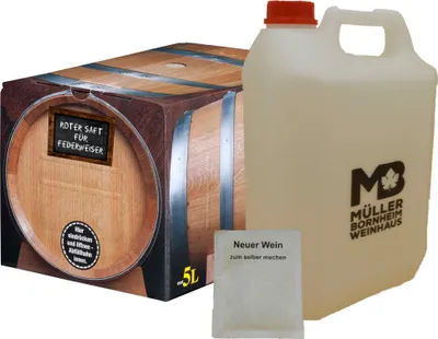 Produktbild von Roter Federweißer Set zum selber machen 5L