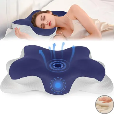 Produktbild von Ergonomisches Nackenkissen Kopfkissen Schmetterlingskissen Bauchschläferkissen