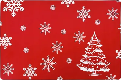 Obrázok produktu pre Vianočná podložka, 43 x 28 cm, s motívom stromčeka
