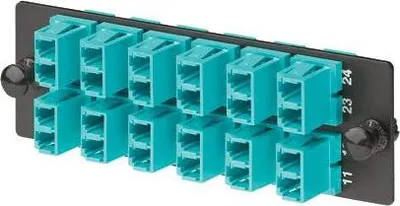 Obrázok produktu pre Panduit FAP12WAQDLCZ, LC, Čierna, Viacmódové, RoHS, 109,2 mm, 44 mm