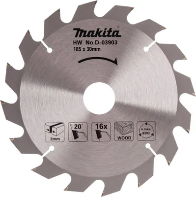 Produktbild von Makita Sägeblatt 185x30/16Z Holz