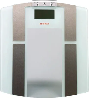 Produktbild von Soehnle Body Balance Shape F4, Silber, ABS Synthetik, Glas, Edelstahl