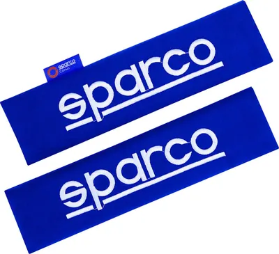 Obrázok produktu pre SPARCO chránič bezpečnostného pásu vankúš na bezpečnostný pás ochrana bezpečnostného pásu auta modrá 2x