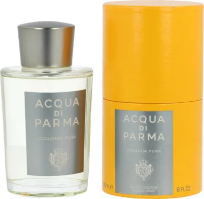 Obrázek produktu pro Acqua di Parma Colonia Pura, Pánské, 180 ml, Nedoplnitelná lahvička, Bergamot, Oranžová, Petitgrain, Italian Bergamot, Italian Orange, Paraguaian Petitgrain, Koriandr, Jasmín, Narcis