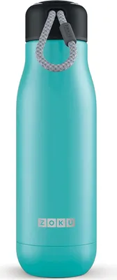 Produktbild von ZOKU Zoku - Edelstahl Trinkflasche M 500ml Teal ZK 142-TL 815706021606