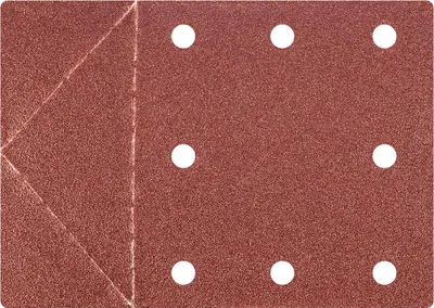 Immagine prodotto di GRAPHITE Carta abrasiva 115 x 160 mm, fori, perforazione a strappo, velcro. K100, 3 pezzi.