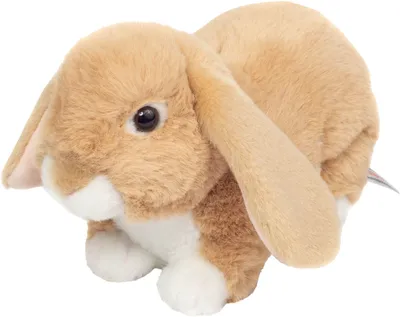 Produktbild von Teddy Hermann 93732 Hase beige 23 cm, Green Friends Kuscheltier, nachhaltiges Plüschtier aus recycelten Materialien