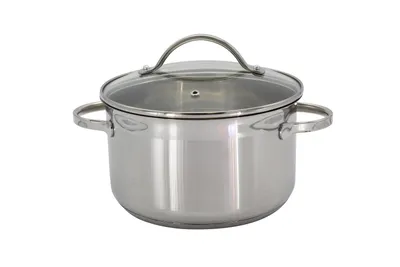 Produktbild von Karl Krüger Ohio, 3 l, Edelstahl, Keramik, Gas, Halogen, Induktion, Versiegelte Platte, Edelstahl, Edelstahl, Edelstahl