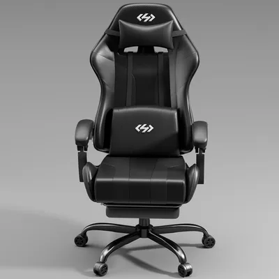 Immagine prodotto di Sedia ergonomica da gaming - Sedia da ufficio - Sedia per computer - Sedia da lavoro - Nera