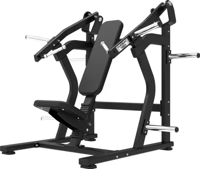 Produktbild von Tunturi Platinum Incline Chest Press Kraftstation – Fitnessmaschine für Brusttraining – Plate Loaded Homegym – 200 kg Maximales Gewicht – V-Serie