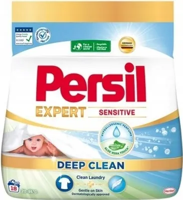 Produktbild von Persil Deep Clean Expert Sensitive Proszek do prania biaych tkanin, 990 g