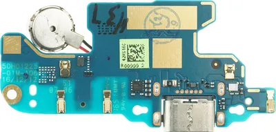 Produktbild von Ladebuchse für HTC U Play USB-C Platine Mikrofon, Vibrationsmotor Ladeanschluss Lade Eingang