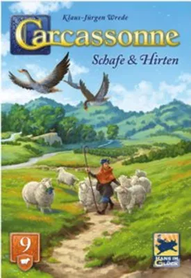 Obrázek produktu pro Hans im Glück Carcassonne 9. rozšíření Ovce a pastýři HIGD0139