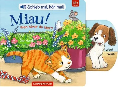 Produktbild von Schieb mal, hör mal!: Miau! Wen hörst du hier?
