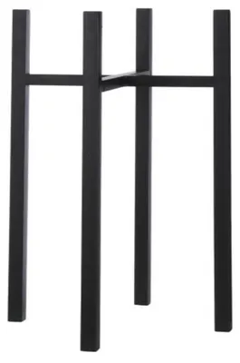 Obrázek produktu pro Mica Decorations Stojan na rostliny Ascot XL - D38 x Š38 x V71 cm - kov - černá