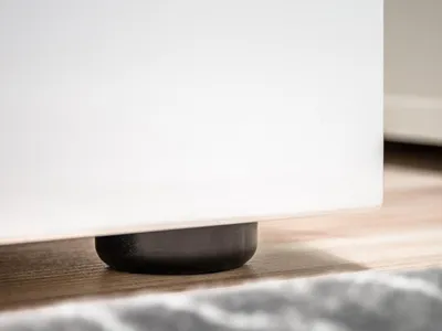 Produktbild von Wohnwand TV-Ständer Kommode mit eingebautem Kamin Designer Möbel Moderne