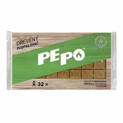 Obrázok produktu pre PE-PO drevený podpaľovač – 32 podpalov