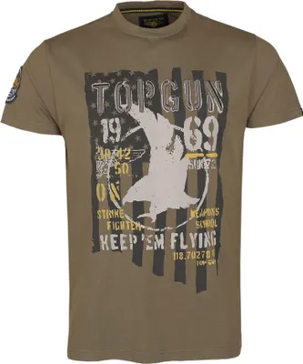 Produktbild von Top Gun T-Shirt TG25011 Herren olive M