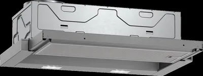Image de Neff N 30, Hotte à déflecteur plat, 60 cm, Argent métallisé, D46BR12X6