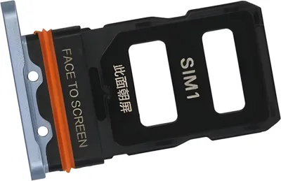 Produktbild von SIM-Kartenhalter für Xiaomi 12 Pro (2201122G), 48200000DE3W, Blau