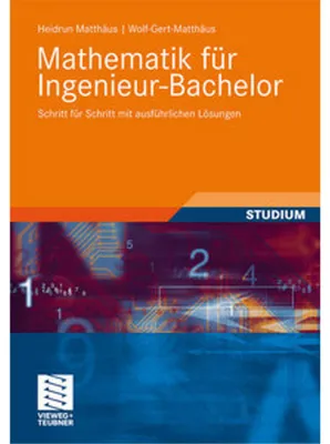 Obrázok produktu pre Mathematik für Ingenieur-Bachelor