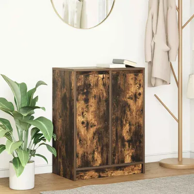 Zdjęcie produktu dla vidaXL Kredens dąb wędzony 57x34x76 cm materiał drewnopochodny