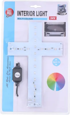 Zdjęcie produktu dla Oświetlenie wnętrza All Ride z wielokolorowymi diodami LED 24V 18