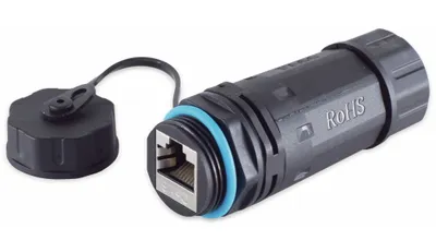 Immagine prodotto di Connettore RJ45 S-Impuls Cat6A IP68 per esterni, 1 pezzo.