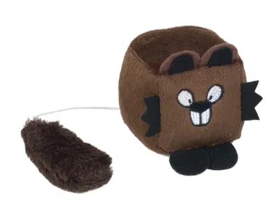 Immagine prodotto di Nobby Cubo di peluche Castoro da tirare 6 cm